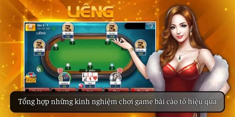 Tổng hợp những kinh nghiệm chơi game bài cào tố hiệu quả